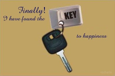 key to happiness